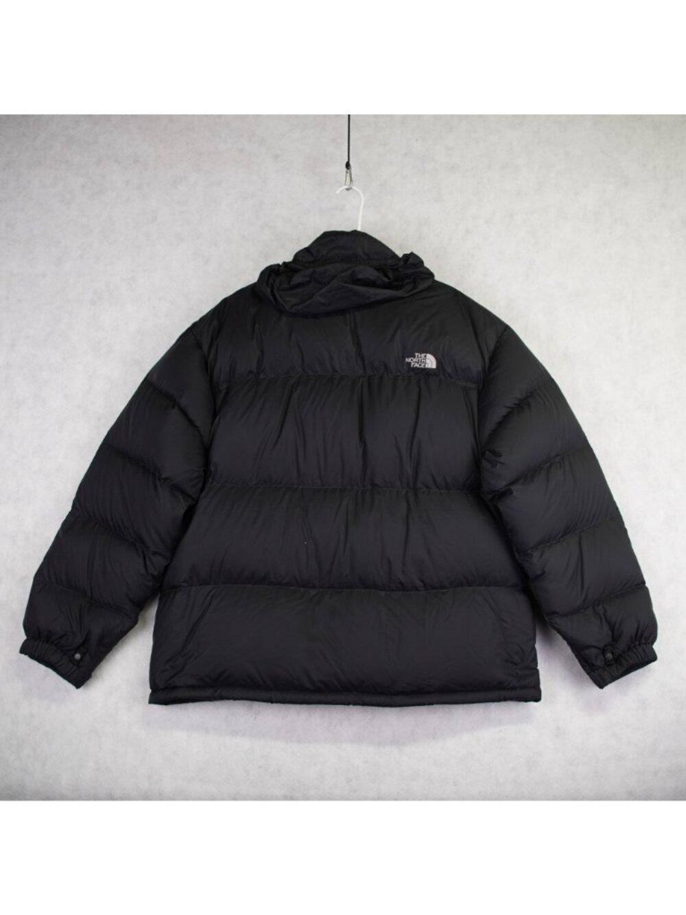 The North Face Mens Nuptse Black 700 Goose Fill Down Puffer Jacket Size XXL 2XL - Picture 2 of 16